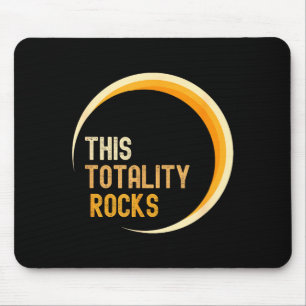 This Funny Totality Rocks Total Solar Eclipse Mouse Pad