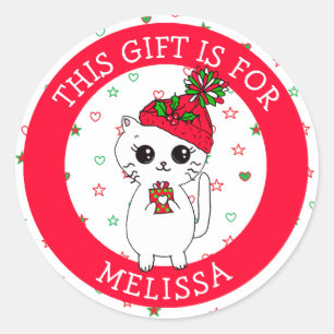 This Gift is for Christmas Gift Tag