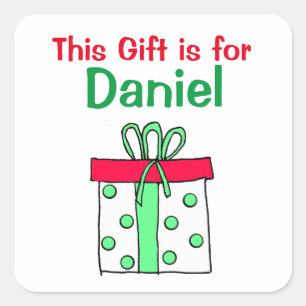This Gift is for Personalised Gift Tag