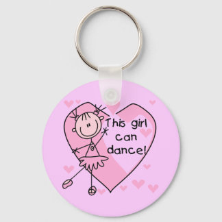 This Girl Can Dance T-shirts and Gifts Key Ring