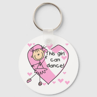 This Girl Can Dance T-shirts and Gifts Key Ring