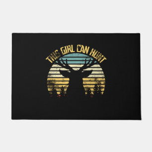 This Girl Can Hunt Classic Doormat