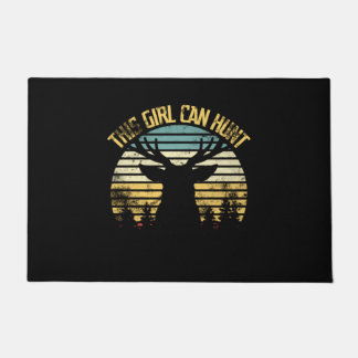 This Girl Can Hunt Classic Doormat