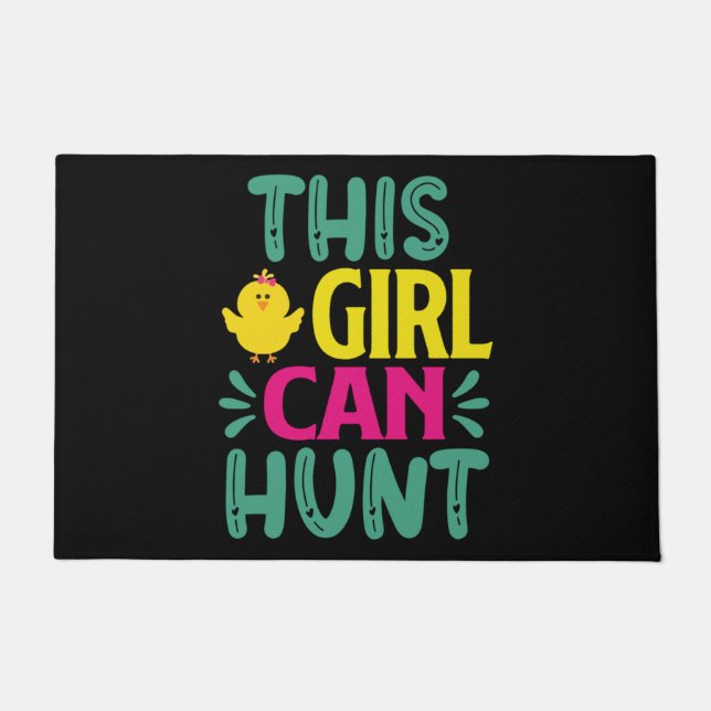 This Girl Can Hunt Essential Doormat (Front)