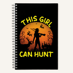 This Girl Can Hunt Essential Notebook