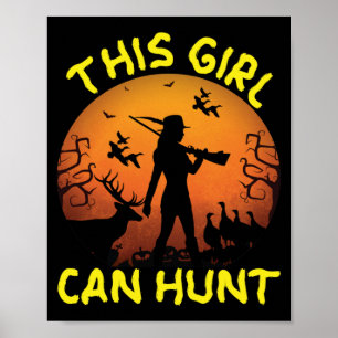 This Girl Can Hunt Essential Poster