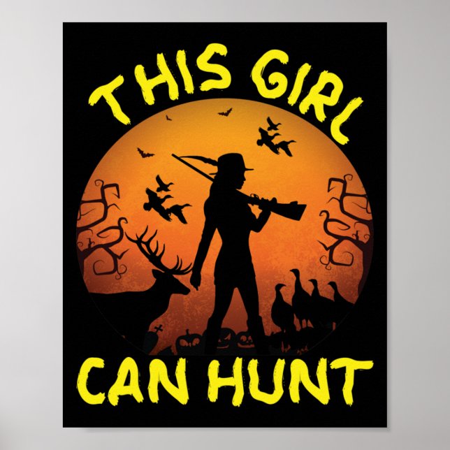 This Girl Can Hunt Essential Poster (Front)