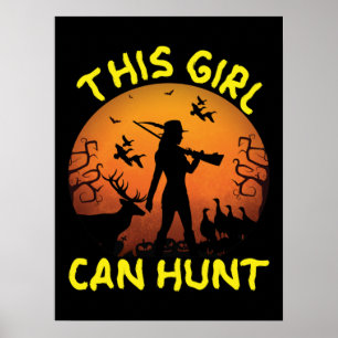This Girl Can Hunt Essential Poster