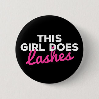 This girl does Lashes Button