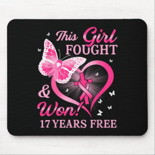 This Girl Fought And Won Breast Cancer 17 Years Of Mouse Pad
