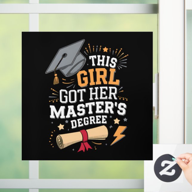 This Girl Got Her Master's Degree Graduation (Home)