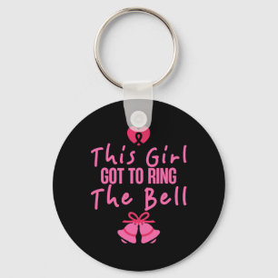 This Girl Got To Ring The Bell Breast Cancer Aware Key Ring