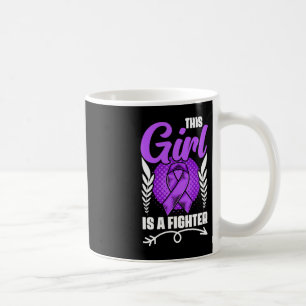 This Girl Is A Fighter Epilepsy Survivor Epilepsy Coffee Mug