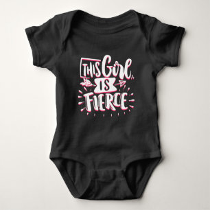 This Girl Is Fierce Girl Empowerment Baby Bodysuit