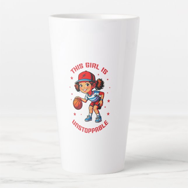 This Girl Is Unstoppable Latte Mug (Front)