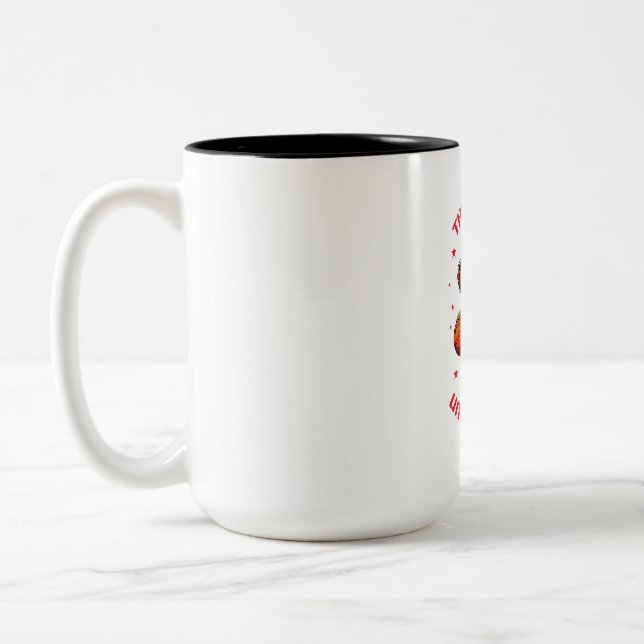 This Girl Is Unstoppable Two-Tone Coffee Mug (Left)