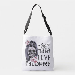 This Girl Love Halloween Crossbody Bag