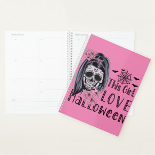 This Girl Love Halloween Planner