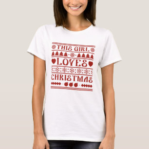 This Girl Loves Christmas T-Shirt