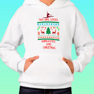 This Girl Loves Gymnastics and Christmas