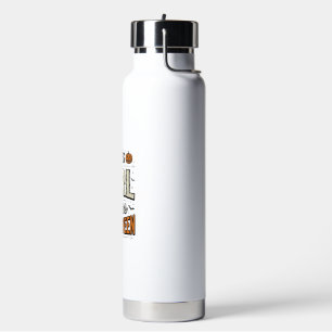 This Girl Loves Halloween Vintage Shirt Design_1 Water Bottle