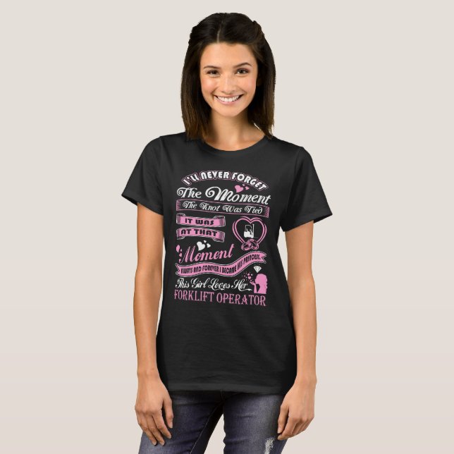This Girl Loves Her Forklift Operator Tshirt (Front Full)