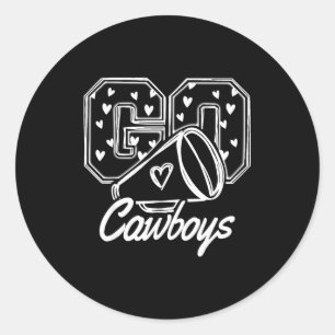 This Girl Loves Her Usa Design For Men Women & Classic Round Sticker