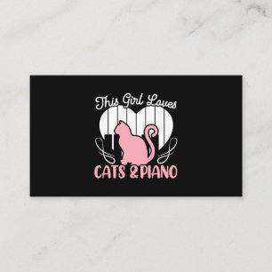 THIS GIRL LOVES HORSES Equestrian Horseback Rider Business Card