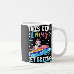 This girl loves jet skiing jet ski girl female coffee mug