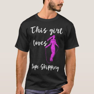 This girl loves rope jumping fitness rope jumper g T-Shirt