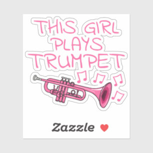 This Girl Plays Trumpet, Female Trumpeter Musician