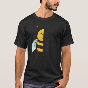 This Girl Runs On Jesus And Bees Bee Quote Beekeep T-Shirt