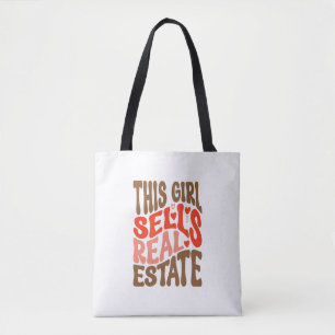 This Girl Sells Real Estate-01 Tote Bag