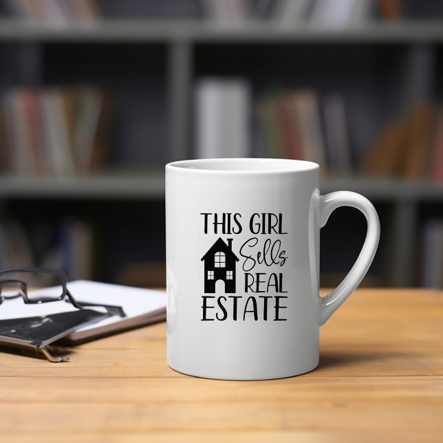 This Girl Sells Real Estate Mug (Creator Uploaded)