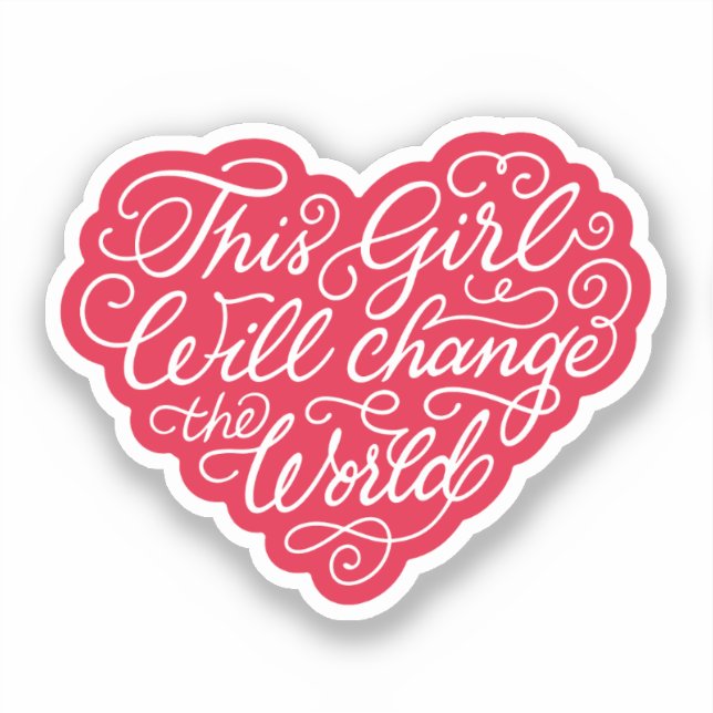 This Girl Will Change the World (Front)