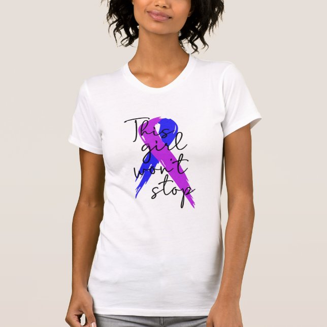 This girl won't stop rheumatoid T-Shirt (Front)