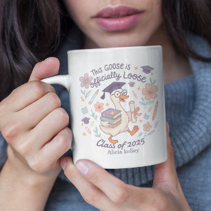 This Goose Funny Sarcastic Custom Graduation Gift Coffee Mug