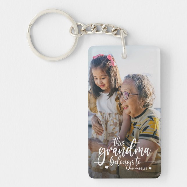This Grandma Belongs To | Mother's Day   Key Ring (Front)