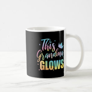 This Grandma Glows Colourful 80s 90s Happy Mothers Coffee Mug