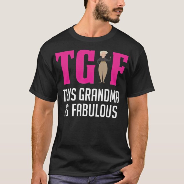 This Grandma Is cool witch  T-Shirt (Front)
