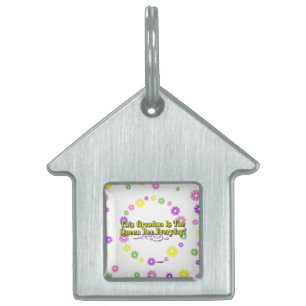 This Grandma Is The Queen Bee Everyday Flowers Pet Tag