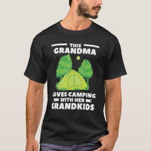 This Grandma Loves Camping With Her Grandkids T-Shirt