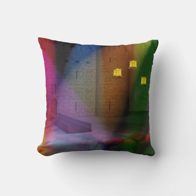 This Great Stage of Fools Pillow (Front)