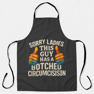 This Guy Botched Funny Cringe Apron