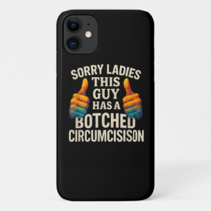 This Guy Botched Funny Cringe iPhone 11 Case