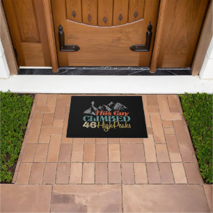 This Guy Climbed 46 High Peaks Doormat