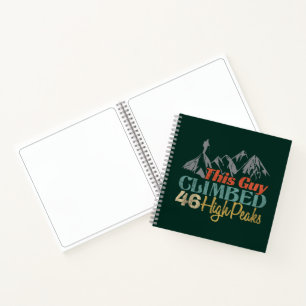 This Guy Climbed 46 High Peaks Notebook