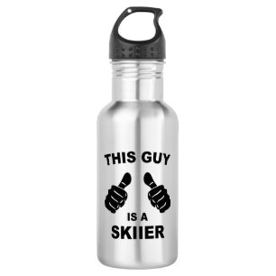 This Guy Is A Skiier 532 Ml Water Bottle