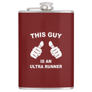 This Guy Is An Ultra Runner Hip Flask