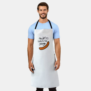 This Guy Loves A Nice Sausage Apron